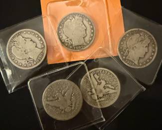 more barber half dollars