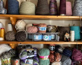 Assortment of Crochet Thread & Yarn