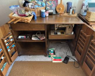 Parsons Sewing Cabinet 
