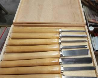 Wood Turning Lathe Chisel Set