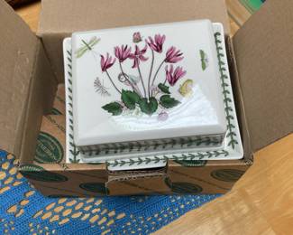 Portmeirion Botanic Garden Butter Dish