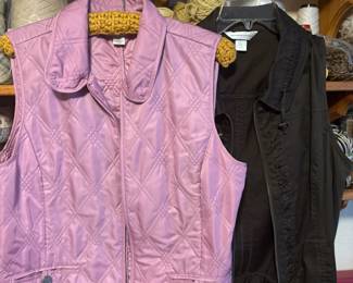 Christopher & Banks Puffer Vests – Sizes Medium & Large