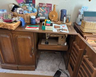 Parsons Sewing Cabinet 
