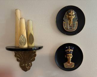 Osiris Porcelain The golden Mask of Tutankhamun Collectors Plate, Osiris Porcelain Nefertiti The Eternal Beauty Collectors Plate