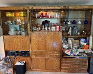Mid Century Wall Unit