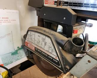 Sears Craftsman Radial Arm Saw