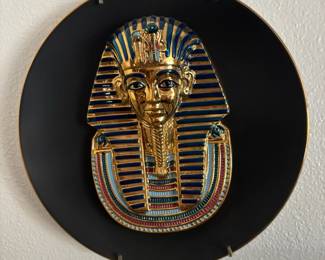 Osiris Porcelain The golden Mask of Tutankhamun Collectors Plate