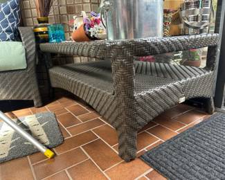 Ebel Wicker Patio Furniture Set