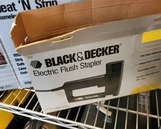 Black & Decker Electric Flush Stapler