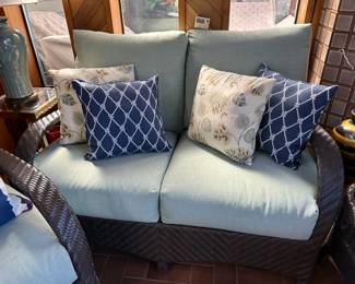 Ebel Wicker Patio Furniture Set