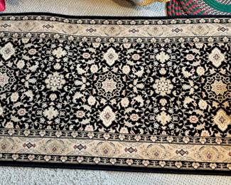 Persian Renaissance Black Nain Rug – 2'7" x 4' 11"