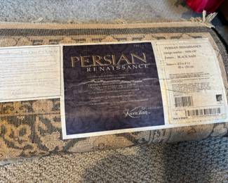 Persian Renaissance Black Nain Rug – 2'7" x 4' 11"