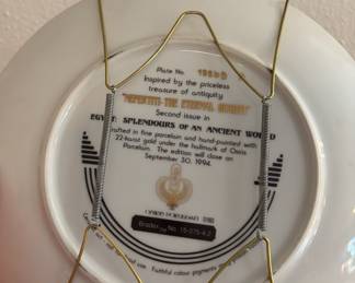Osiris Porcelain Nefertiti The Eternal Beauty Collectors Plate