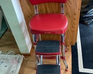 Cosco Red Chair Step Stool
