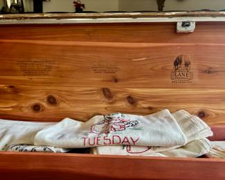 Mid Century Lane Cedar Chest with Blonde Finish