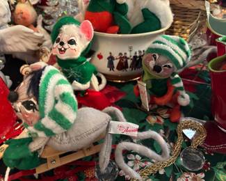 Annalee Christmas Mobilitee Dolls