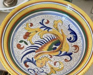 F.lli Mari Derulta Italian Serving Bowl