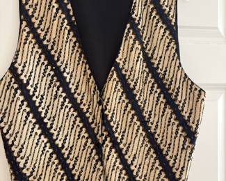 Ana Mori Sequin Embellished Vest