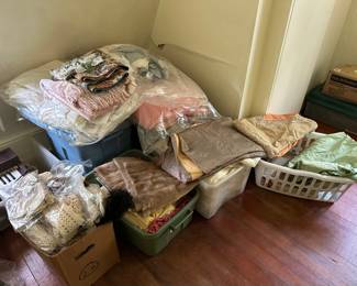  Linens, Lace, Fabric