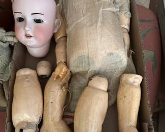 Antique German Bisque Doll
