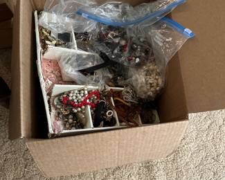 Box Lot of Jewelry