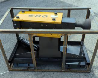 2025 CFG Model PD680-PZ Skid Steer Breaker - Unused