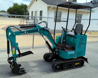 2025 CFG Model H15R Mini Excavator - Unused
