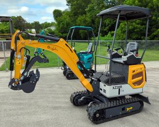 2025 CFG Model XZ20R Mini Excavator - Unused