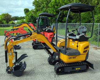 2025 CFG Model QK18R Mini Excavator - Unused