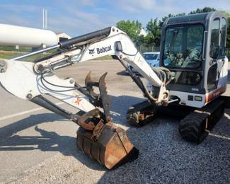 2007 Ingersoll Rand Bobcat Compact Excavator Model 331 With Extra Bucket, 2340.4 Hours