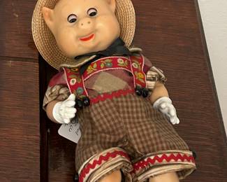 vintage 1940's Pig Doll