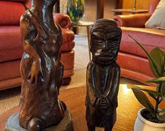 hand carved figures