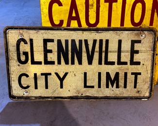 City sign