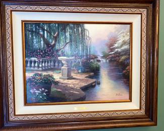 Thomas Kinkaid picture
Lithograph The Garden of Prayer III