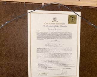 COA Thomas Kinkaid