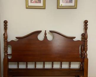 American Drew bed frame and rails
