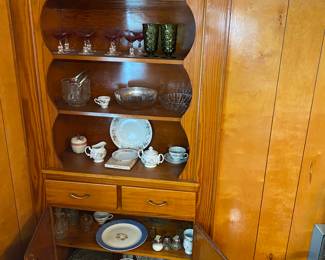 China dishes and glassware