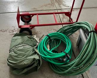 HOSES, RED DOLLY