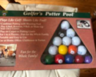 GOLF PUTTER POOL GAME 