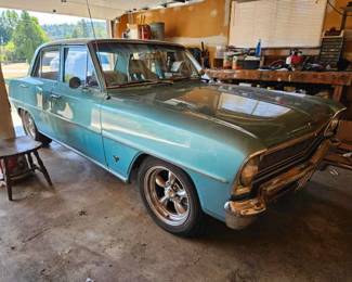 1966 Chevy II Nova 4-Door Custom