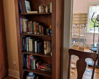 Books, Shelves, Jars, Chairs