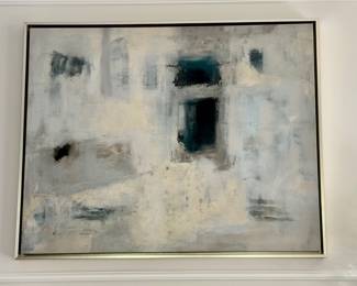 Framed artwork - Concrete Series by Samuel Kane 39"h x 32"w