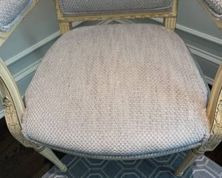 10 Louis XVI-style chairs 2 arm - 8 side chairs