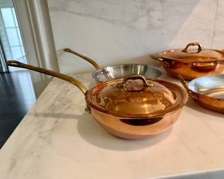 Williams-Sonoma copper pot - niver used