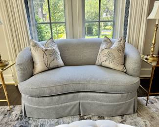 Custom loveseat 33"h x 67" long x 39" d