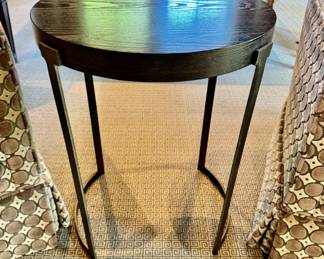 Bernhardt side table 23.5"h x 18" diameter