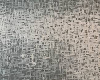 Abstract oil on canvas 43"h x 63"w