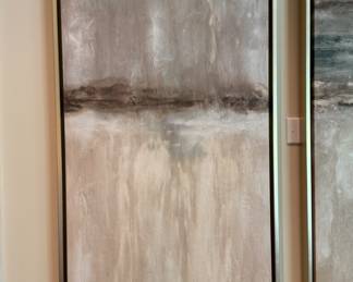 Triptych artwork 42"h x 22.5"w each