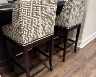 Ballard Designs swivel bar stools - 6 available 45"h x 21"w x 19"d