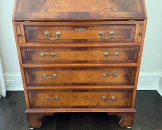 Secretary bookcase 85"h x 29"w x 21"d